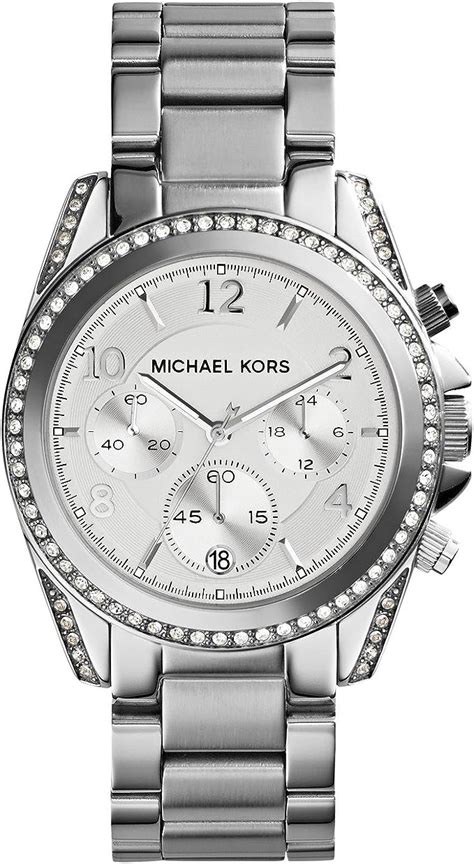 michael kors bel air watch silver|Michael Kors Watch silver women's.